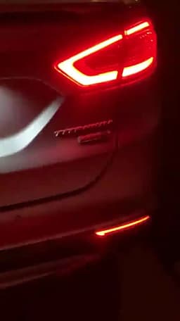 2pcs For Ford Mondeo Fusion LED Rear Bumper Reflector Lights Brake Warning Dynamic Turn Signal Lamp 12V 2013-2022