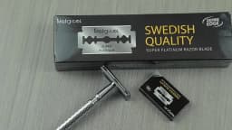 100 Pack Super Platinum Double Edge Razor Blade, Ultra-sharp Stainless Steel for Shaving, Men's Razor Blades One Blade Razor