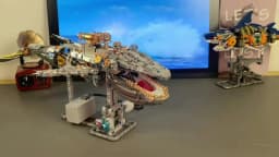 FUNXINEE 1388Pcs Ocean Life Mechanical Whale Blocks With Light Power Module Bionic Motion Creative Ornament MOC Gift Box
