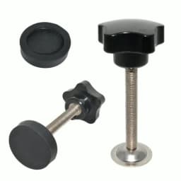 1pc M8*60 Star Knobs Thread Clamping Knob Screw Hand Tightening Knob Corrosion Resistant Hand Tools Parts