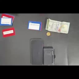 2025 New Fashion True Pickup Bag Automatic Pop up Metal Wallet RFID Anti theft Brush Large Capacity Card Clip for Men and Women