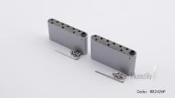 Musiclily Ultra 52.5mm Full Solid Brass/Steel Push-in Style Tremolo Block for ST Style Electric Guitar Wilkinson M Series Bridge