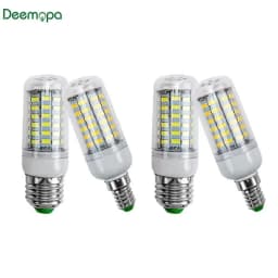 LED Lamp E27 E14 AC 220V 230V 5730SMD LED Lights Corn Led Bulb 24 36 48 56 69 72LEDs Chandelier Candle Lighting Home Decoration
