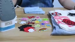 Wholesale Random Mixing Patch Set Punk Embroidered Patches For Clothes Jeans Badges Iron on Patches For Clothing Applique Badges