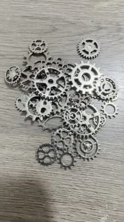 30pcs Mixed Antique Steampunk Cogs & Gears Charms DIY Pendant Charms Jewelry Making Vintage Bracelets Craft Metal Zinc Alloy