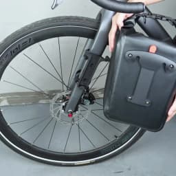 NEWBOLER 10L Large Capacity Bicycle Bag Waterproof Electric Hunting Bike Bag Bike Quick Release Fork Bag Bike Rear Seat Bag