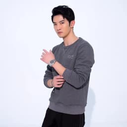 Winter Sweatshirt Men Long Sleeves Men Fleece Lined Warm Sweatshirt Pure Color Quarter Zip Sweatshirt Thicken Plus Size 8XL