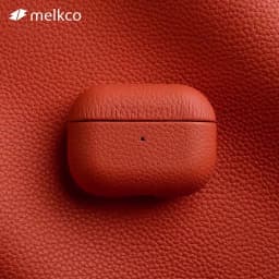 For AirPods Pro 2 Case Genuine Leather Bluetooth Earphone Accessories For AirPods 3 2 Lychee Pattern Natural Cow Cases