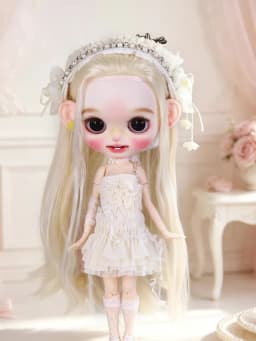 ICY DBS Blyth 1/6 High-Quality Outfit Set with Headpiece and Hat Anime-Style Doll Toy Gift