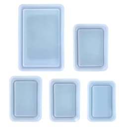 Photo Frame Resin Art Shaker Mold Creative Card Pendant Clear Quicksand Silicone Mold DIY Crafts Casting Epoxy Mold for Keychain