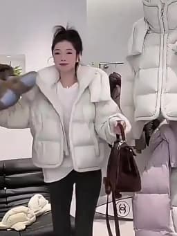 Coat New Korean Version Loose Fit Lapel Hooded Women Winter Premium Thickened Warm Bread Jacket