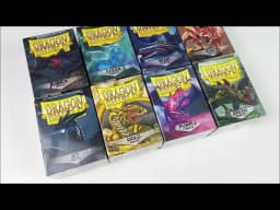 100 PCS/BOX Standard Size Dragon Shield New Sleeves 63x88mm Clear Matting Card Covers for MTG/PKM Board Game Cards Slevee