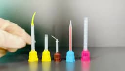 50/100PCS Dental Mixing Tips 1:1Dental materials for Lightweight Silicone Rubber Material Disposable Dental Supplies Mixing Tube