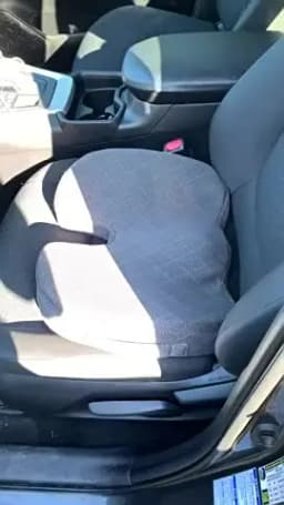 Car Booster Cushion Ergonomic Seat Cushion U-shaped Memory Foam Rebound Tailbone Cushion Office Chair Long-term Sitting Cushion
