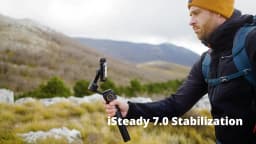 Hohem-iSteady M6 Kit Gimbal for Smartphone, 3-Axis Gimbal, AI Tracker, Fill Light, for iPhone 16 Pro Max and Android Stabilizer