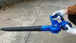 Cordless Leaf Blower Vacuum Shredder, 300W Garden Blower and Vacuum Electric, 4.0Ah Battery