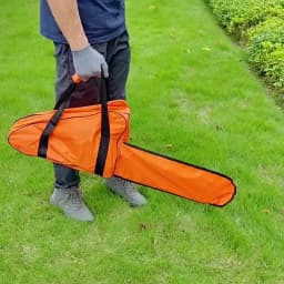 Portable Black Chainsaw Bag Waterproof Oxford Cloth Chain Saw Case Full Protection Storage Carrying Bag Chainsaw Case