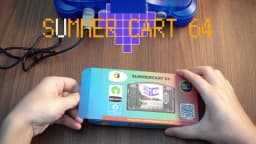 EPICJOY SummerCart 64 SC64 Open Source Game Card N64 with Built-in Emulator For N64 Console Gift 32GB TF Card 5400 Games