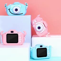 Super Cute Children Camera 1080P HD Toddler Digital Video Camera 2.0-inch Kids Camera with Silicone Cases Toys for Christmas