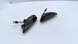 2PCS Amber LED Car Front Bumper Side Marker Indicator Lights Turn Signal Blinker Lights For Hyundai Solar Verna Accent I20