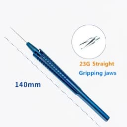 Gripping jaws Capsulorhexis Forcep Gripping forceps Virtreo-Retinal Ophthalmic microsurgery instrument