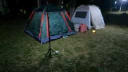 VN 1680 Lumen Portable LED Work Lights with Stand Telescoping Tripod Outdoor Light Powered by USB 5V Camping Lanterns