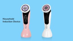 7 in 1 Facial Massager LED Light Therapy Skin Care Device Import Export Blackhead Remover Patented Electrode Head for Deep Clean