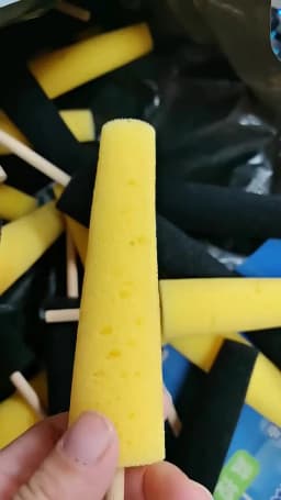 1/2PCS Pottery Pull Blank Tool Water Absorbing Sponge Stick DIY Ceramic Handicraft Blank Finishing Replenish Water Tool