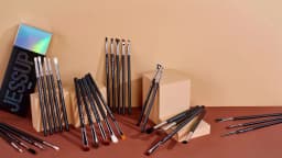Jessup Eye Makeup Brushes Set,Professional Makeup Brush,Synthetic Eye Blending Brush Eyeshadow Brush Eyebrow Crease Shader T341