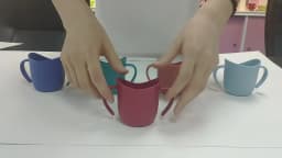 BPA Free Baby Cup Leak-Proof Infant Learning Drinking Cup Anti-Fall Baby Children Drinking Cup Solid Color Portable