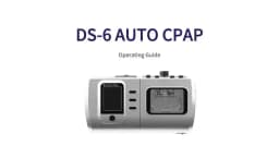 Resoxy DS6 Auto CPAP Machine Automatic Pressure Adjustment Device For Sleep Heated 28dB Low Noise with SD-card For Home Travel