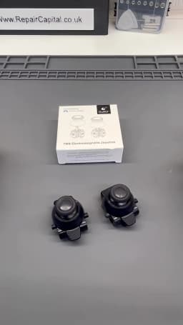 GuliKit ControllerAccessories Repair TMR Joystick with Stick Cap for PS4 PS5/PS5 Edge Gamepad for Switch Pro Xbox Series