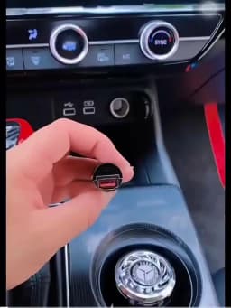 100W Mini Car Charger QC 3.0 Fast Charging PD USB Type C Pull Ring Car Phone Charger Adapter For Iphone 15 Xiaomi Samsung Huawei