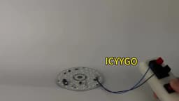 6W 8W 12W 24W 36W 48W LED Chip 220V Driver-Free Three-Color Aisle PCB Light Source Accessories Round LED Light Panel