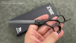 Professional Barber Scissors,6.3-6.8 Inch Black Coating Hair Cutting Shears,Top-Level VG10 Cobalt Steel Barbershop Accessories