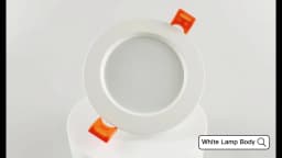 6pcs LED Downlight 5W 7W 9W 12W 15W 18W Ceiling Spot Light Recess Lamp Warm White/Cold AC220V-240V