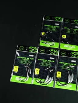 Kingdom Spring Fishing Hooks 3# 5# 6# 8# 10# Carbon Steel Lead Crank Hook with Spring Lock Soft Bait Fishing Gear Accessories