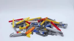 20pcs Technology Parts 32016 Axle and Pin Connector Angl #3 Bricks Building Blocks Parts DIY Accessories Compatible with Toy