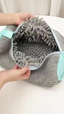 Durable Shoe Washing Machine Bag for All Shoe Types with Zipper for Sneakers and Casual Shoes Laundry Reusable Shoe Wash Bag