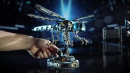 Creative Mechanical Dragonfly Construction Set Animal Building Blocks  MOC Educational Toy for Kids Adults STEM Learning Kit