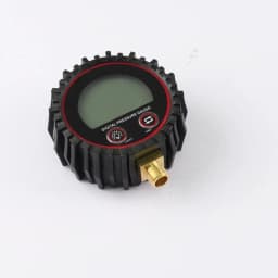 255PSI Digital Gas Pressure Gauge with M11 1/4 1/8NPT Screw Thread Connector Rubber Protector For Car Truck Motorcycle