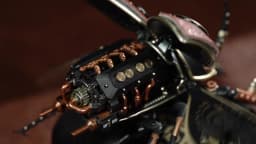 ROKR Rhinoceros Beetle Model Building Kits Mechanical 3D Puzzles Games Birthday Easy Assembly Mechanical Design Toys