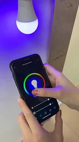 E27 LED Smart Bulb WiFi Tuya Smart Life APP Control Dimmable 15W 18W RGB+CW+WW Light Bulb For Home Bedroom Hotel Bar Party Decor