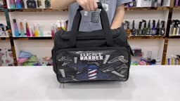 Waterproof Barber Bag Cosmetic Toiletry Organized Multi-Layer Pouch Ideal for Travel Daily Use Large Capacity