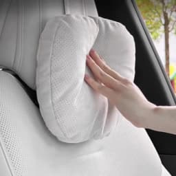 For XPENG G6/G9/X9/P7 + Car Seat Cushion Set-Ergonomic Headrest Neck Pillow Lumbar Support Memory Foam Car Interior Accessories