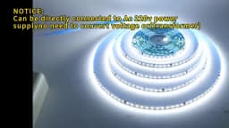 5m 10m 20m 50m 220V LED Strip Light SMD 2835 120LEDs/m 8mm Flexible and Cuttable Home Lamp Adhesive Tape Warm/Natural/Cool White