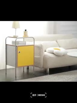 Korean Ins Style Antique Storage Cabinet Simple Bedside Table Side A Few Small Cabinet Modern Shelf Storage Cabinet