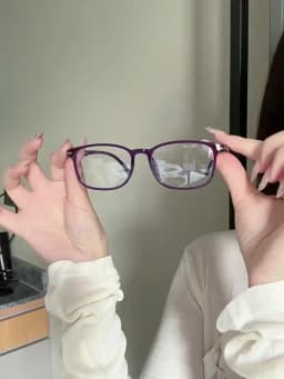0 -0.5 -1.0 To -6.0 Women Men Square Myopia Glasses Finished Comfortable TR90 Student Prescription Glasses With Cylinder