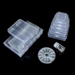 Plastic Organizer Box Storage Container Jewelry Box with Adjustable Dividers for Beads Art DIY Crafts Jewelry Fishing Tackles