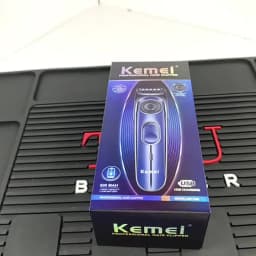 High Quality USB Barber Waterproof Cordless Hair Trimmer Kemei KM-1256 Electric Cordless Professional Hair Clippers